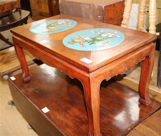 Chinese cloisonne low table